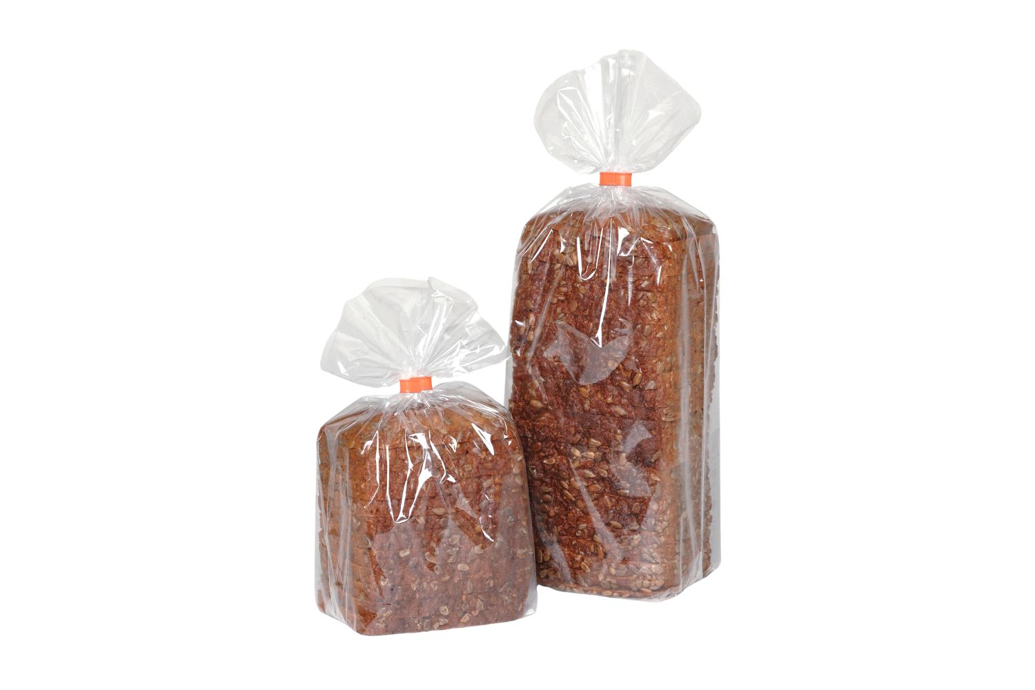 Clipped bread bag