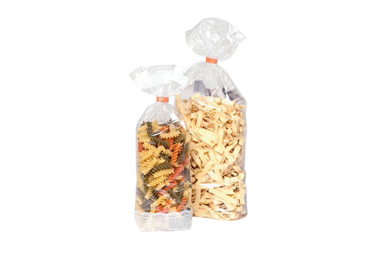 Clipped bread bag