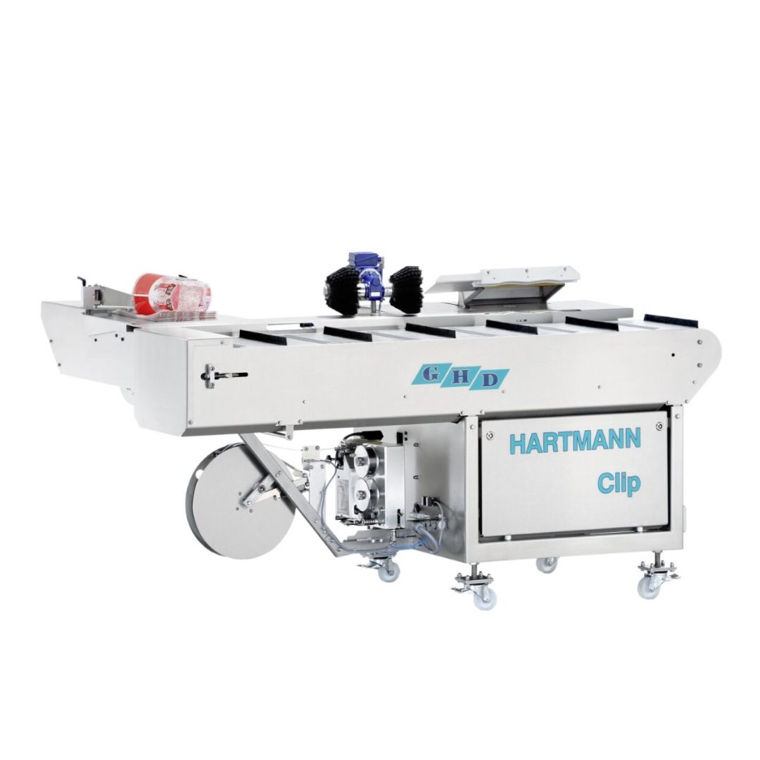 Semiautomat closing and clipping machine